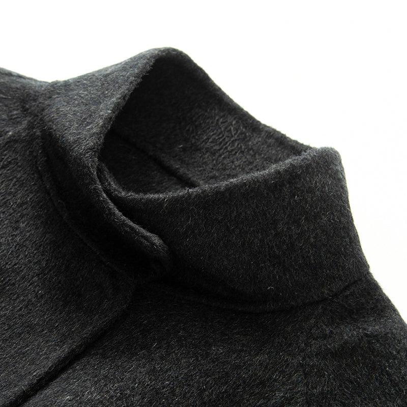 2025SS mid-length tie woolen coat THOM TREND