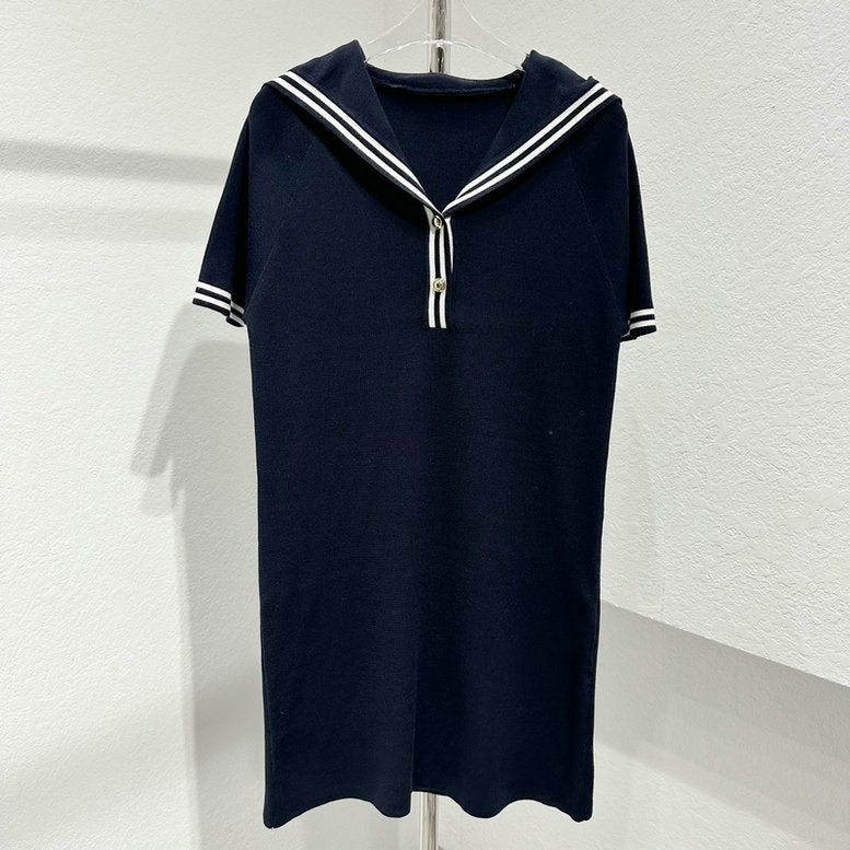 New Sailor Knit Dress THOM TREND