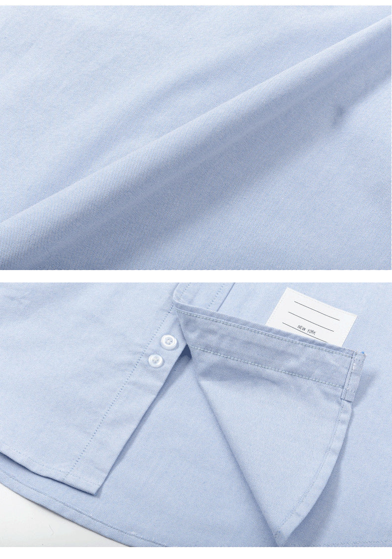 White and grey colorblock shirt（副本） THOM TREND