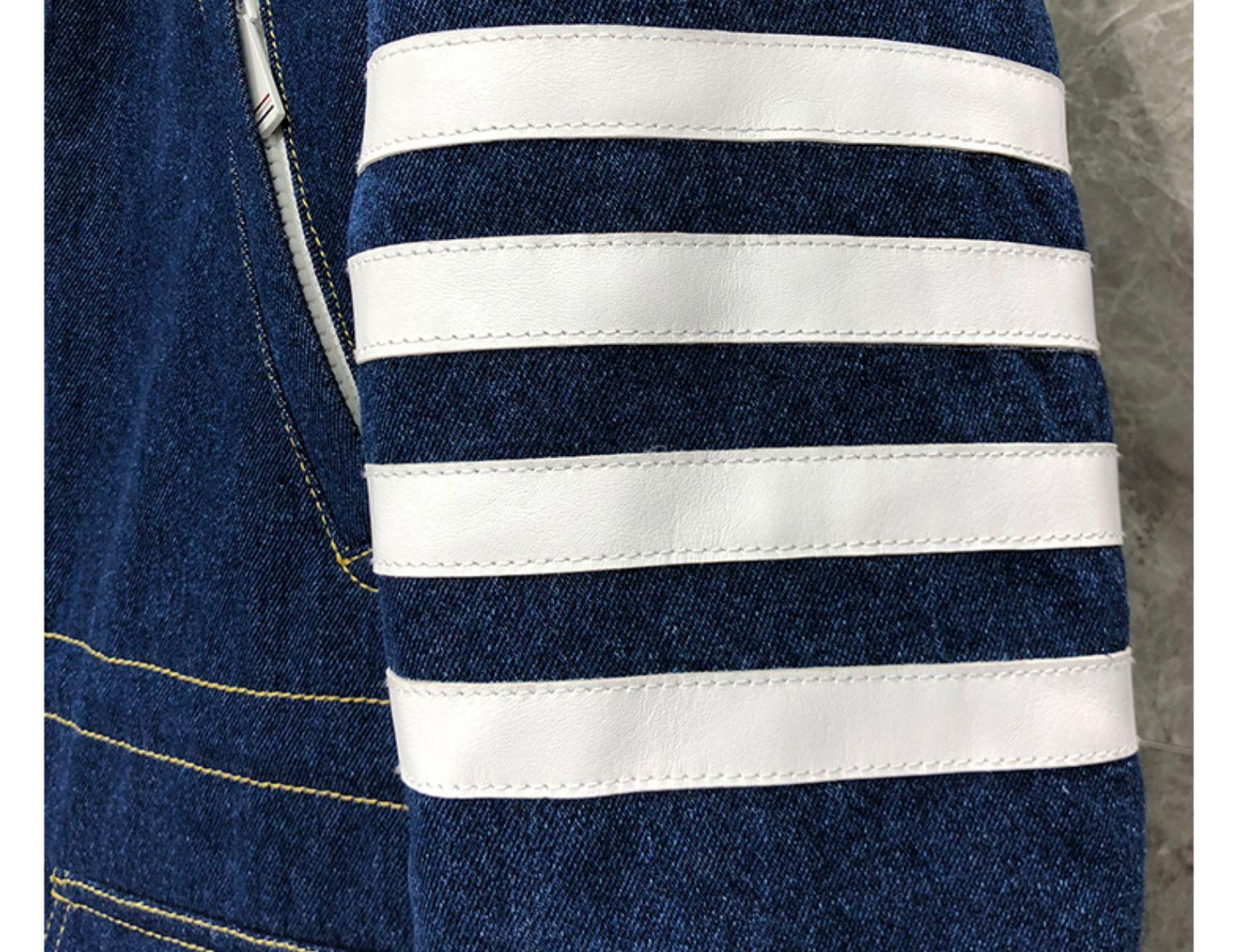 2025SSS Mid-length denim jacket THOM TREND