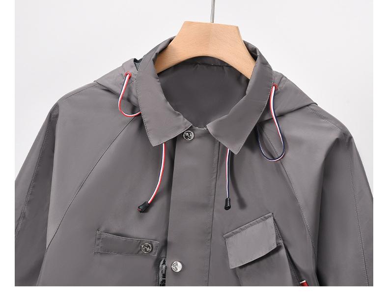 Men's corduroy jacket with hood（副本） THOM TREND