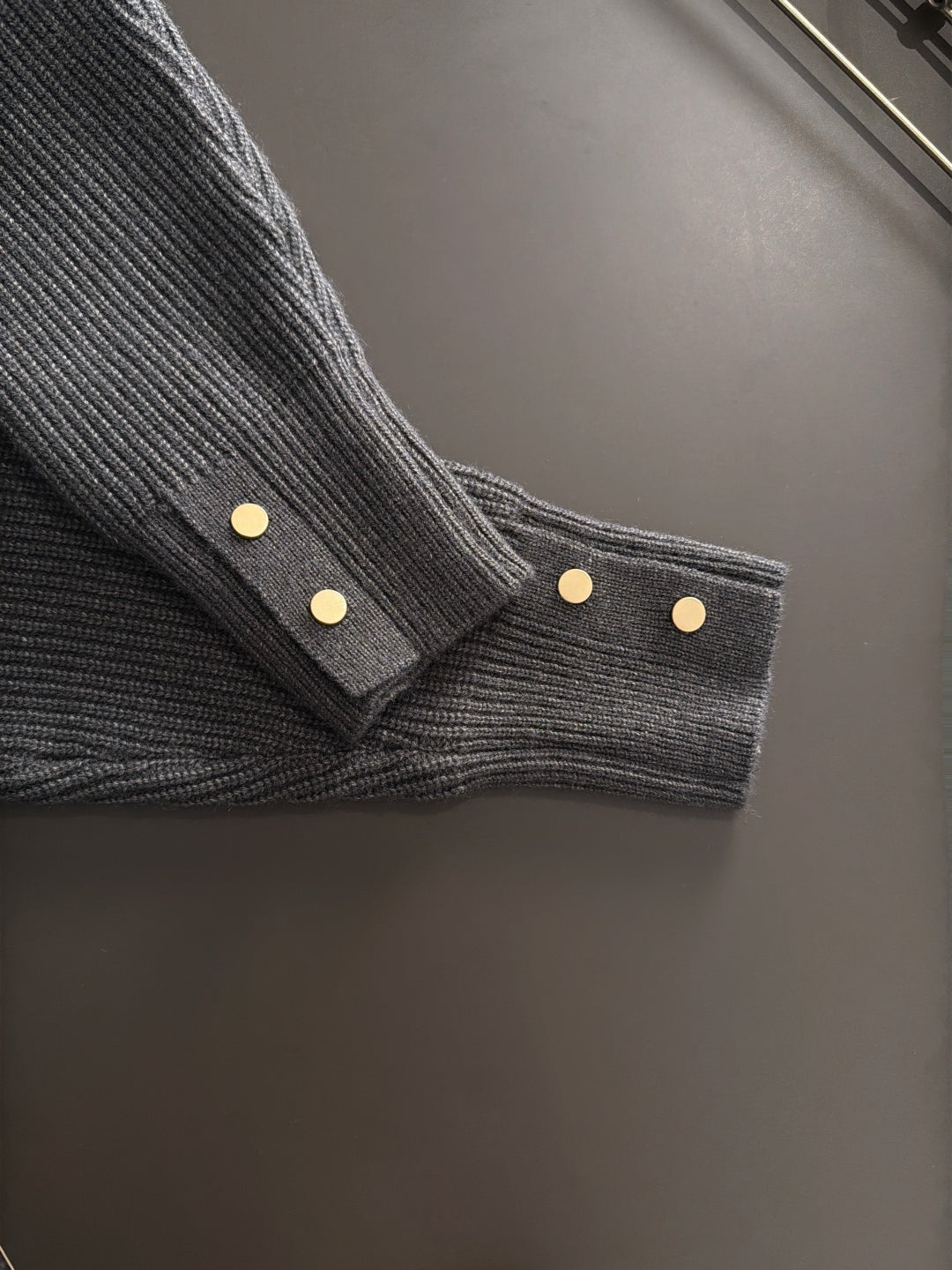 Color-blocked cardigan THOM TREND