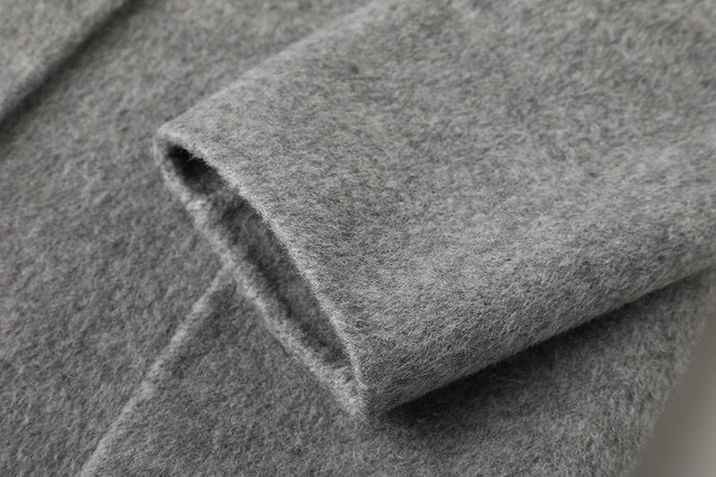 2025SS Double-faced hooded wool coat THOM TREND