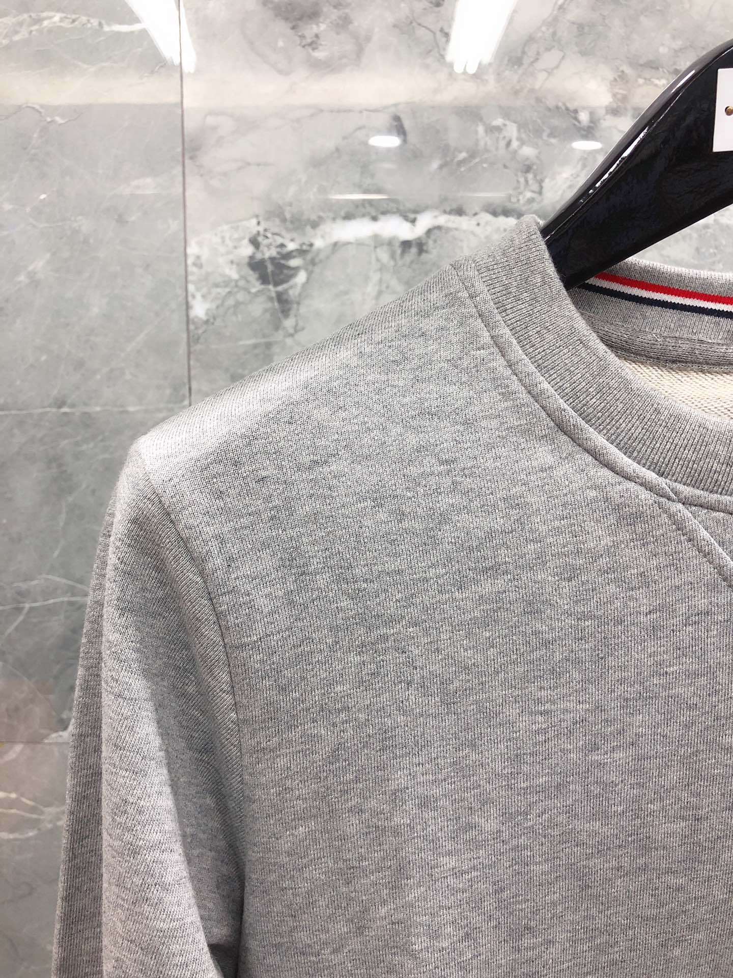 2025SS Unisex fake two-piece sweatshirt THOM TREND