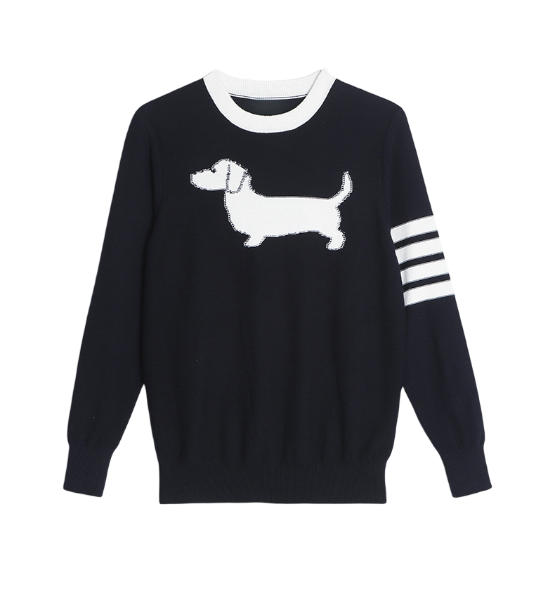 2025SS Puppy Crew Neck Sweater THOM TREND
