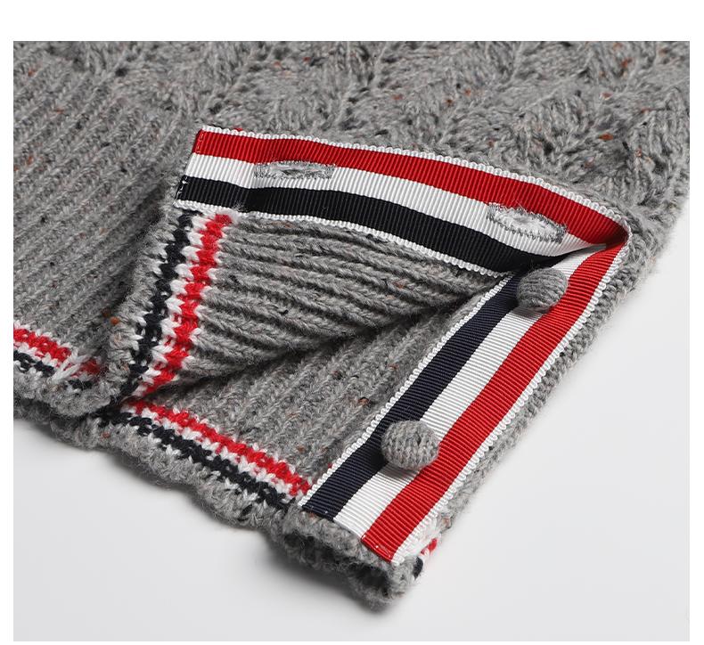 Women's hollow knit T-shirt THOM TREND