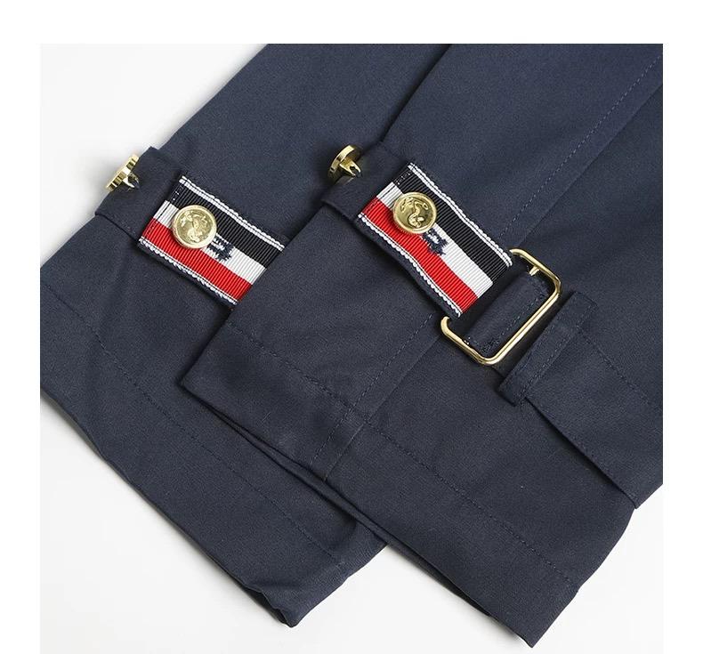 2025SS Women's Corduroy Contrast Tie Short Jacket THOM TREND