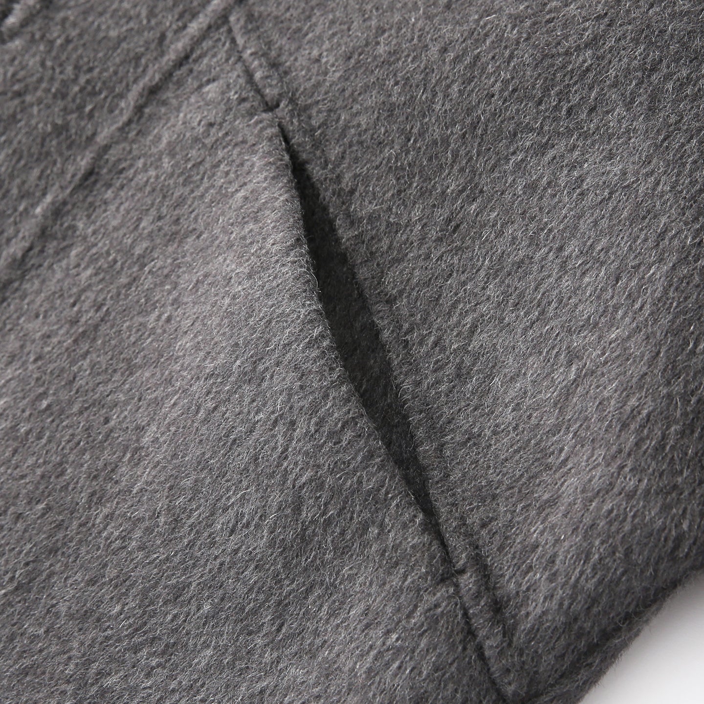 2025SS Buttoned double-faced wool coat THOM TREND