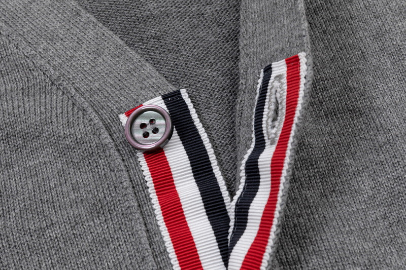 2025SS Side-ribbed cardigan THOM TREND