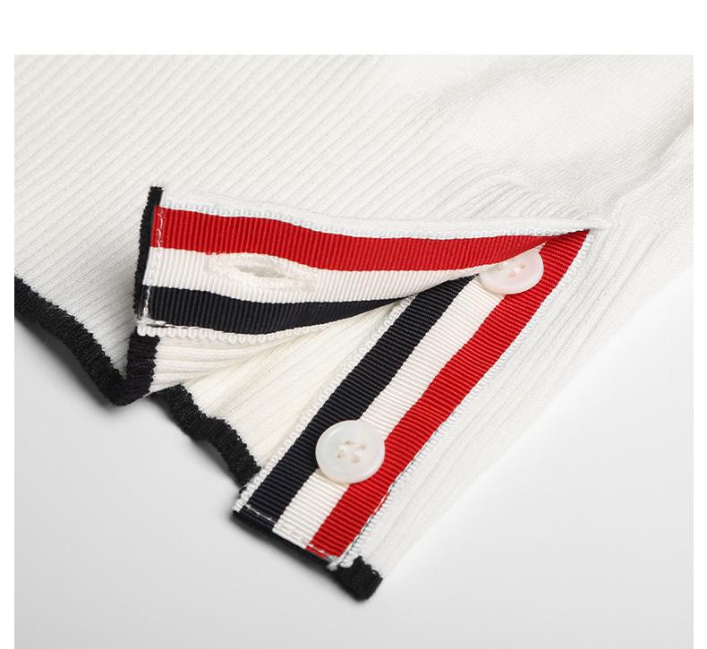 Women's Knitted Wool POLO Shirt（副本） THOM TREND