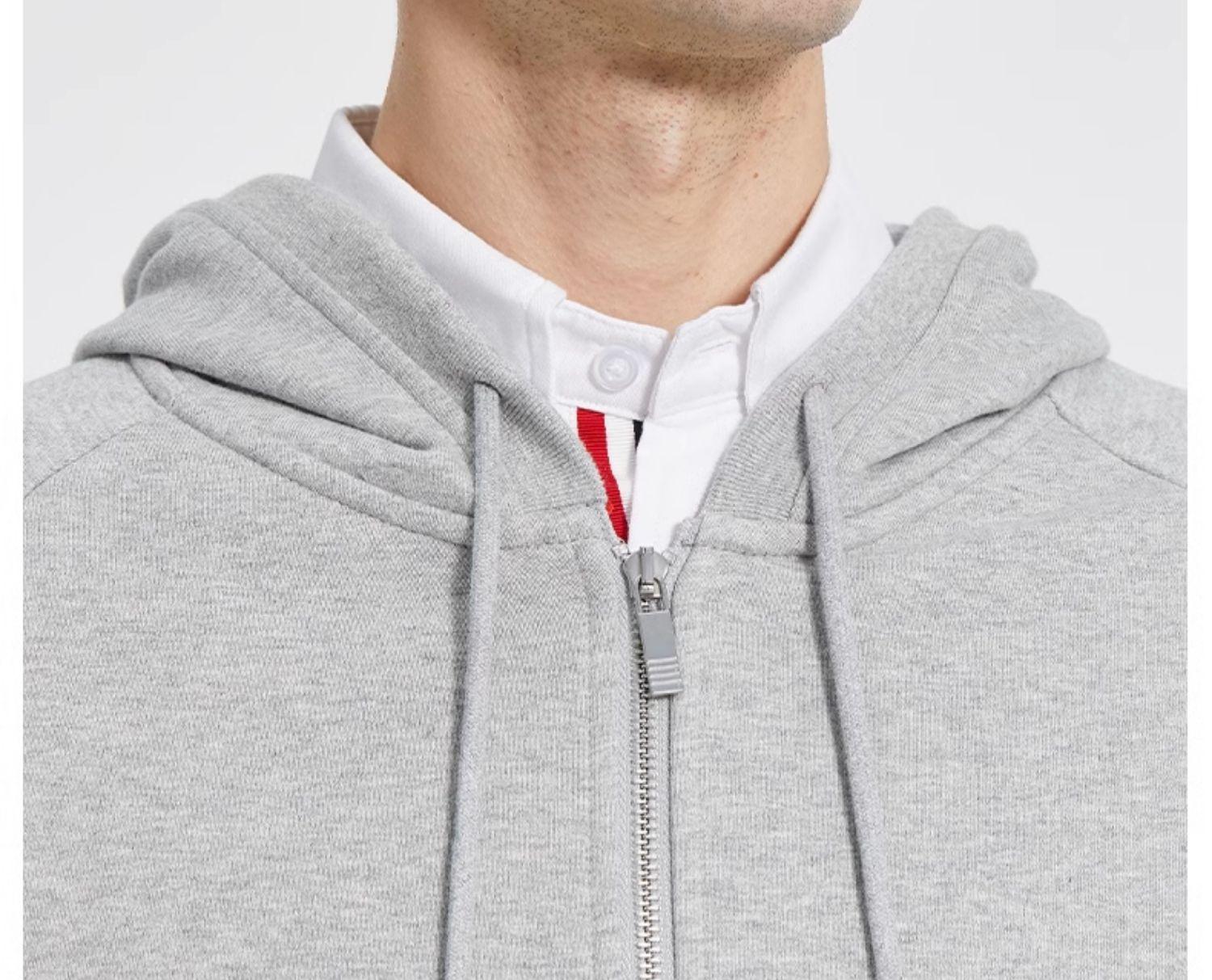 Unisex zip-up hooded jacket THOM TREND