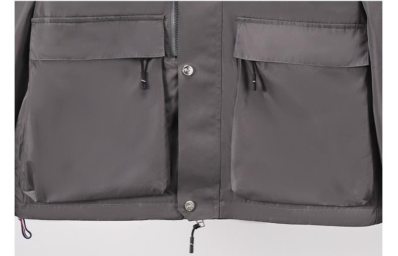 Men's corduroy jacket with hood（副本） THOM TREND