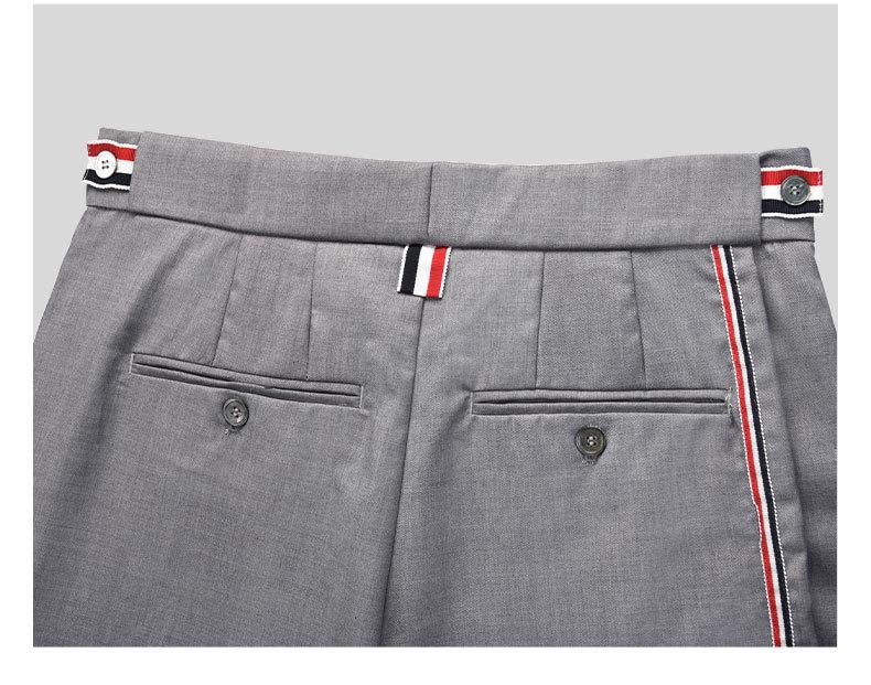 2025SS  Men's striped suit shorts THOM TREND