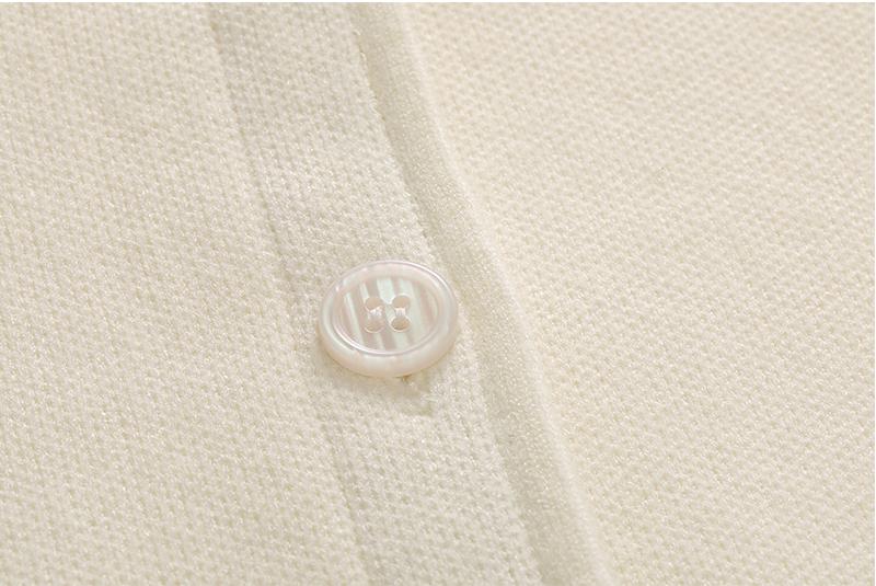 2025SS Double-stitched knitted cardigan THOM TREND