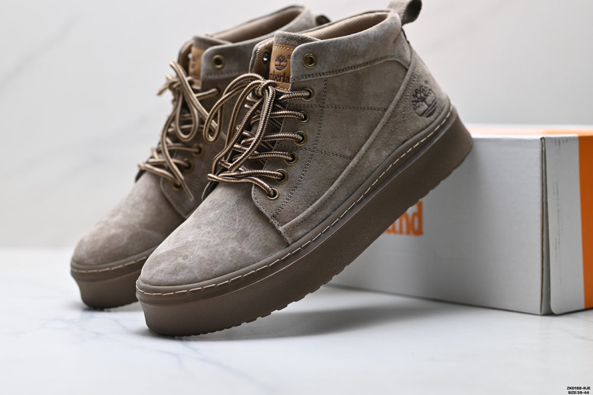 Timberland Gray High-Top Sneaker Boot - detail image 8