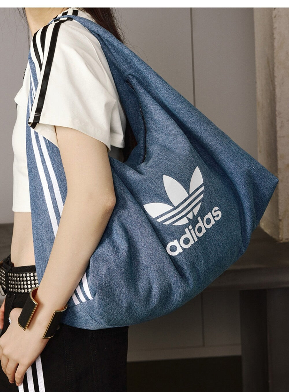 Originals Hobo Bag | Trefoil Logo Shoulder Bag | 2 Colors