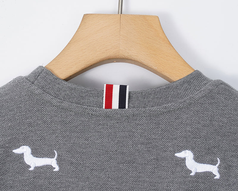 2025SS Puppy embroidered T-shirt THOM TREND
