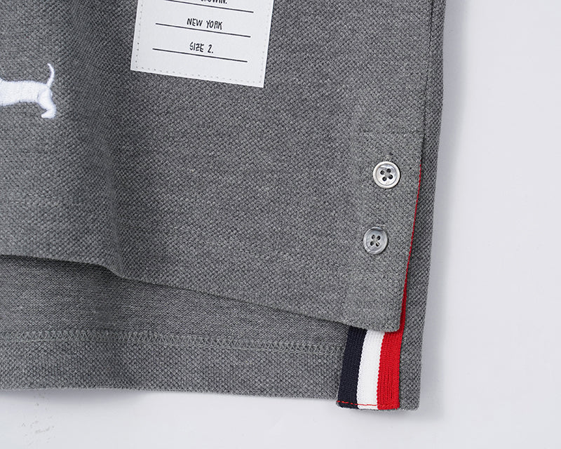 2025SS Puppy embroidered T-shirt THOM TREND