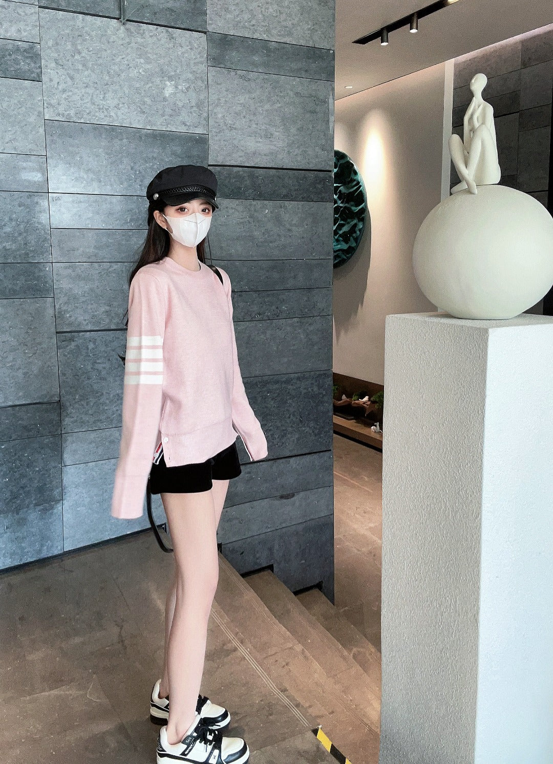 2025SS  Stickman Pullover Sweater THOM TREND