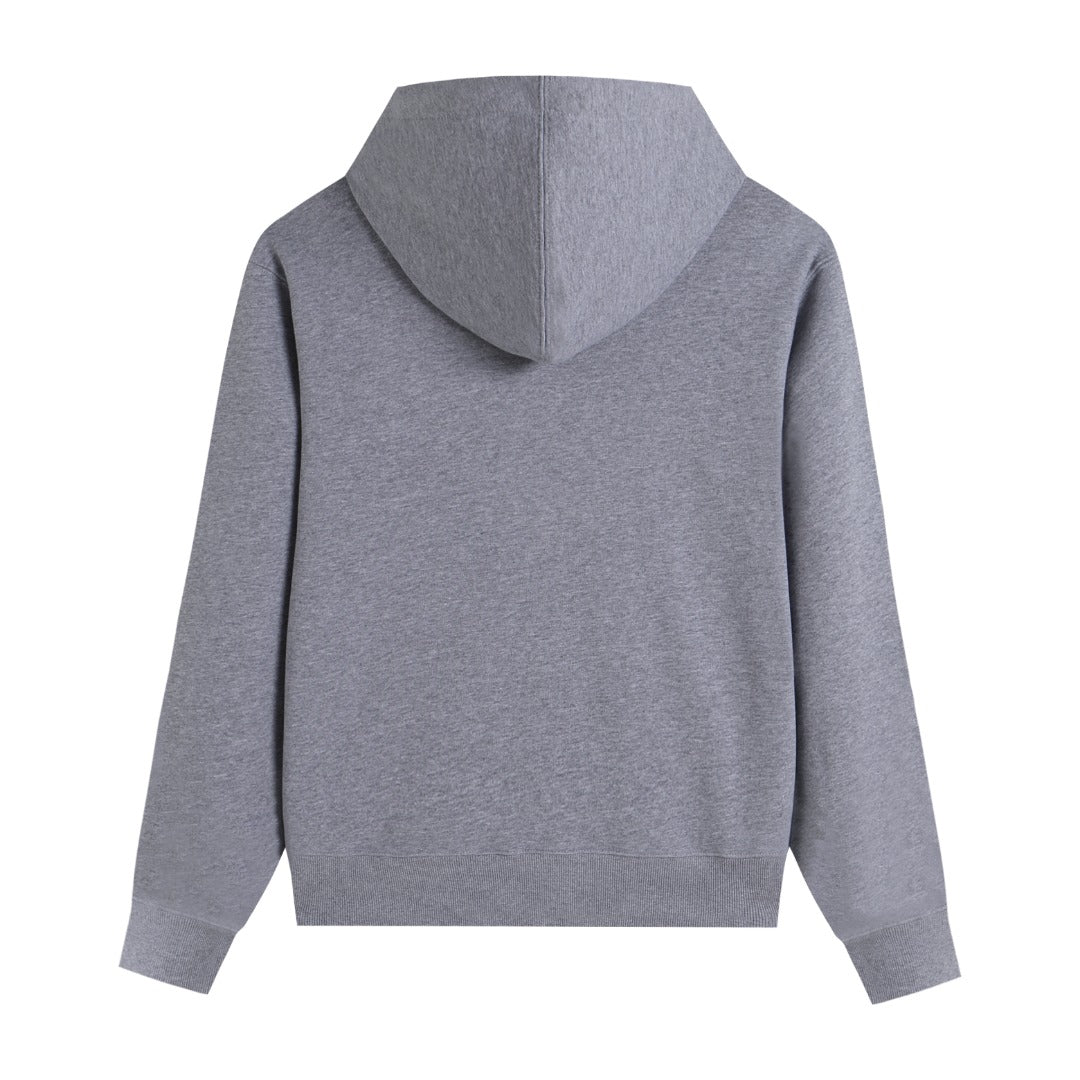 Black Heart Zipper Cardigan