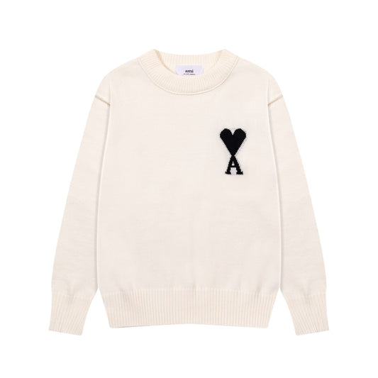 Black Heart Logo Crewneck Sweater