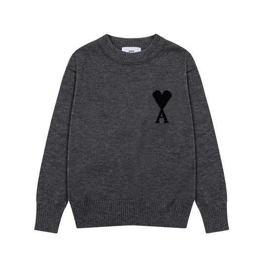 Black Heart Logo Crewneck Sweater