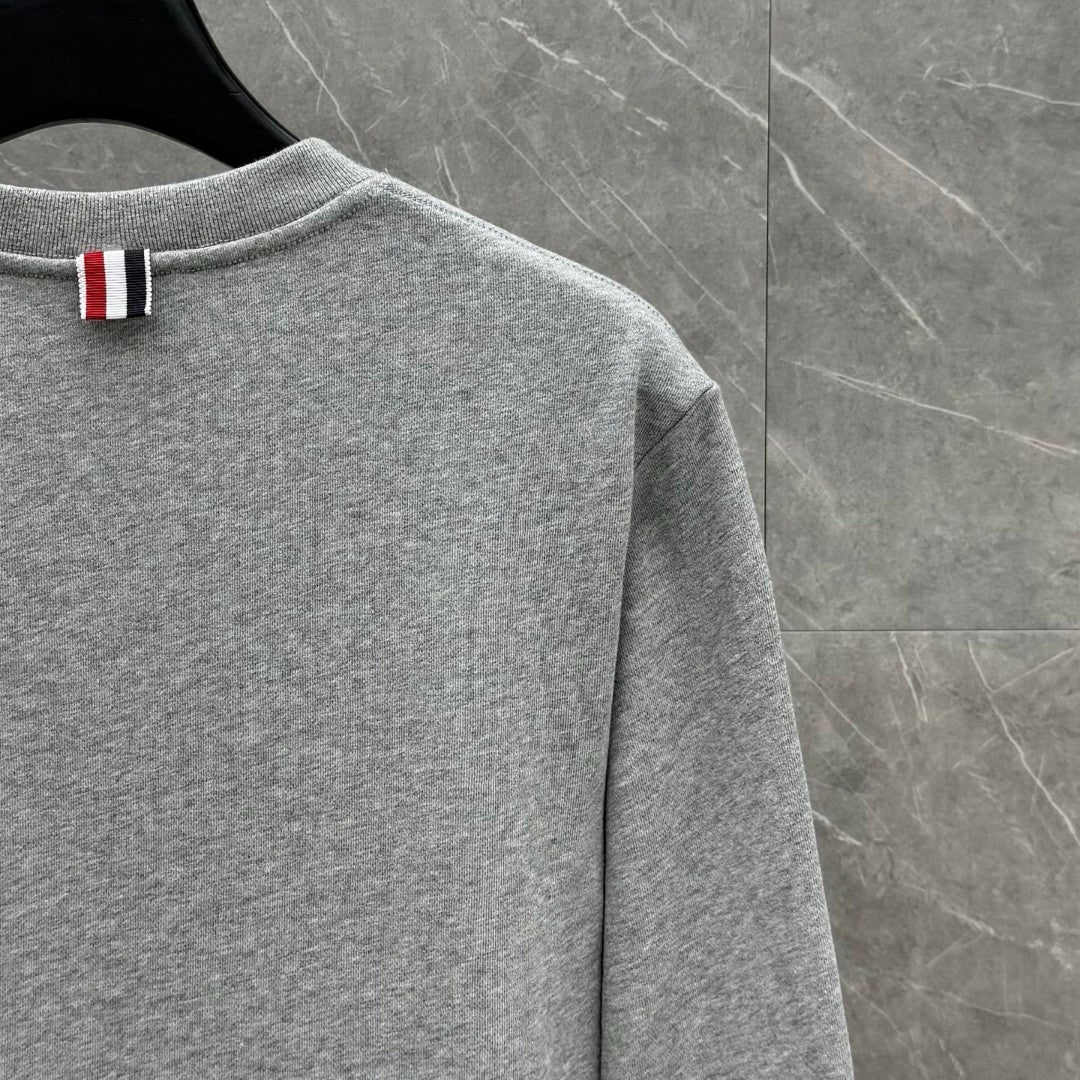 2025SS Canary embroidered sweatshirt THOM TREND