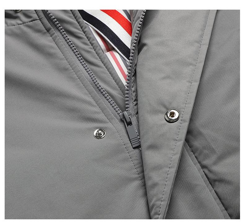 Unisex long down jacket THOM TREND