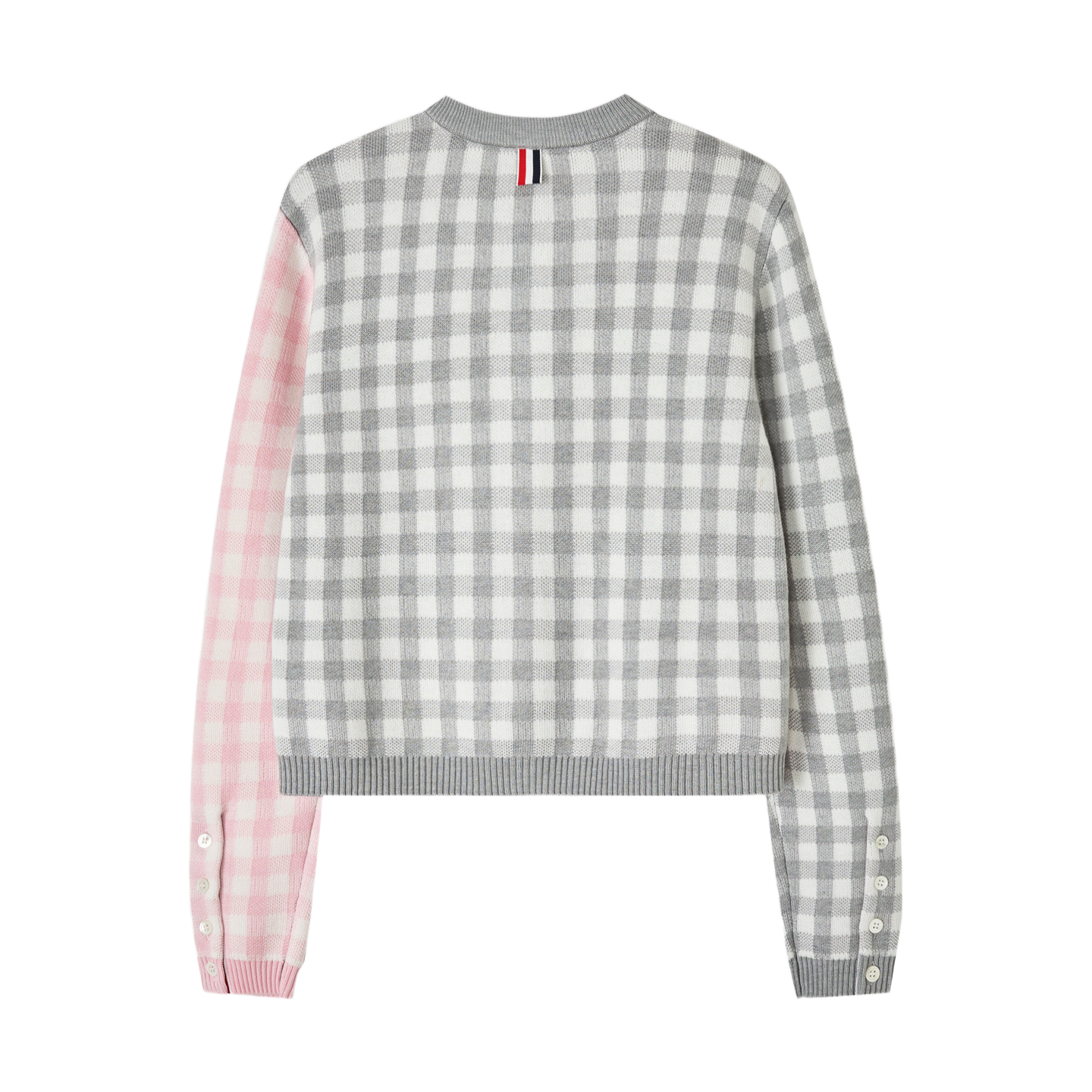 2025SS  Wool plaid cardigan THOM TREND