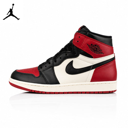 Air Jordan 1 High Black Toe 555088-610 Unisex Sneakers main product view