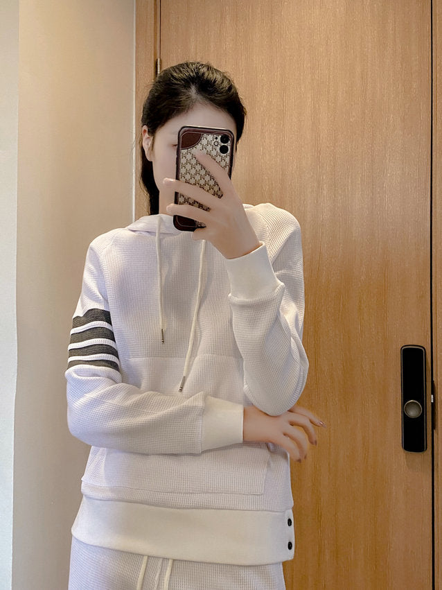 2025SS  Hooded pullover sweatshirt THOM TREND