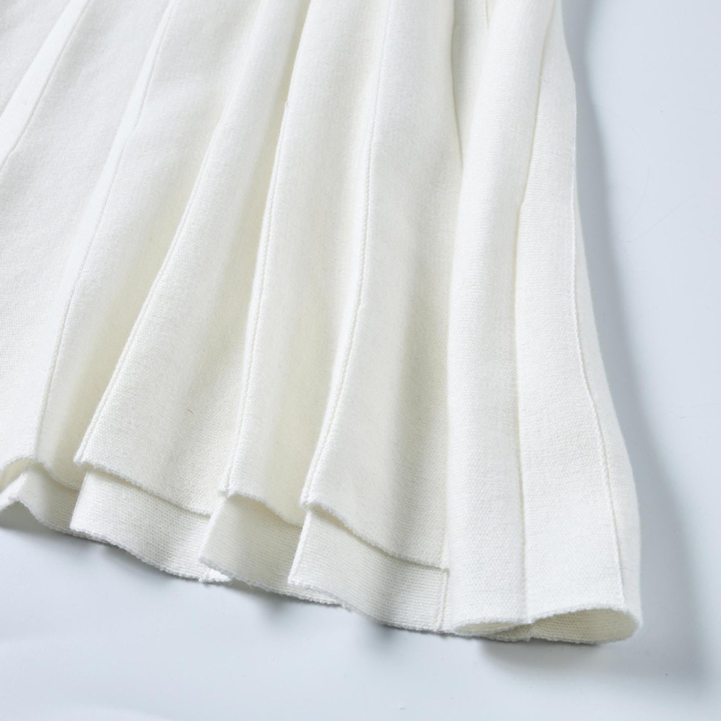 Little Doll Collar Knitted Dress THOM TREND