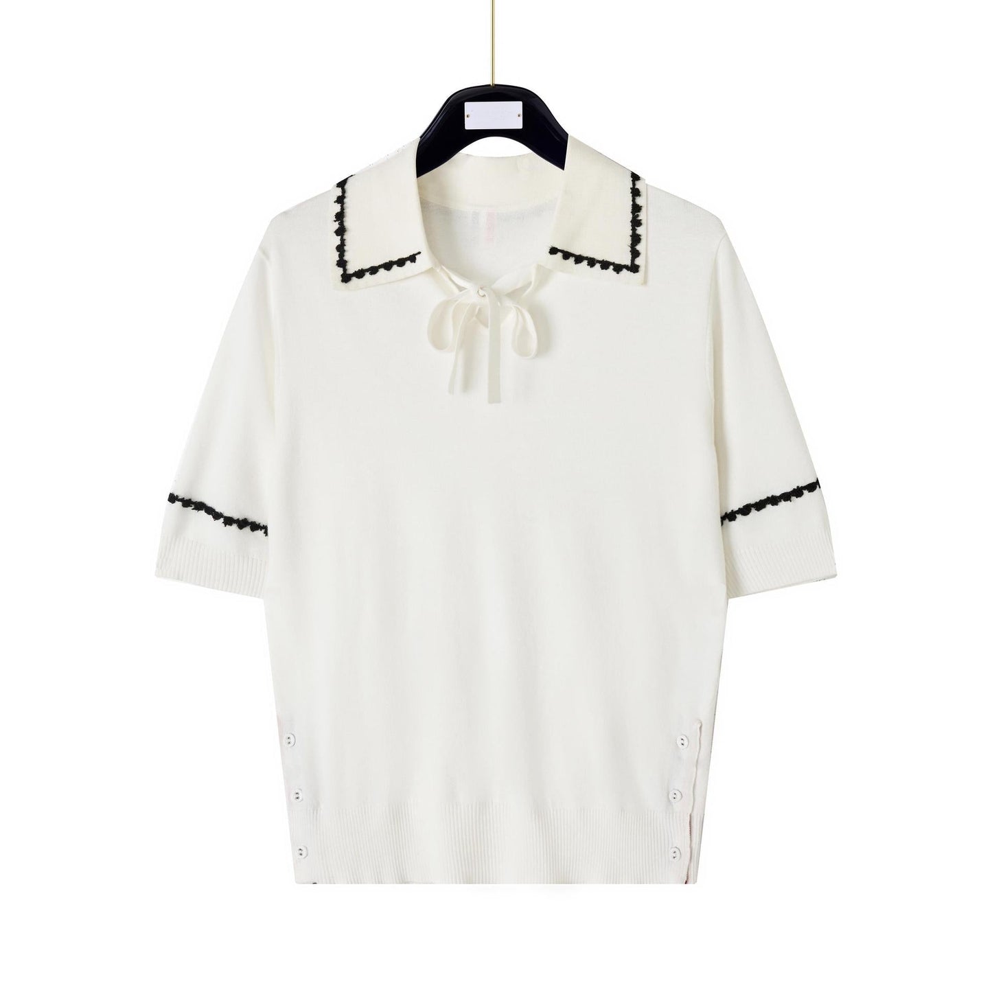 Puppy V-neck short sleeves（副本） THOM TREND