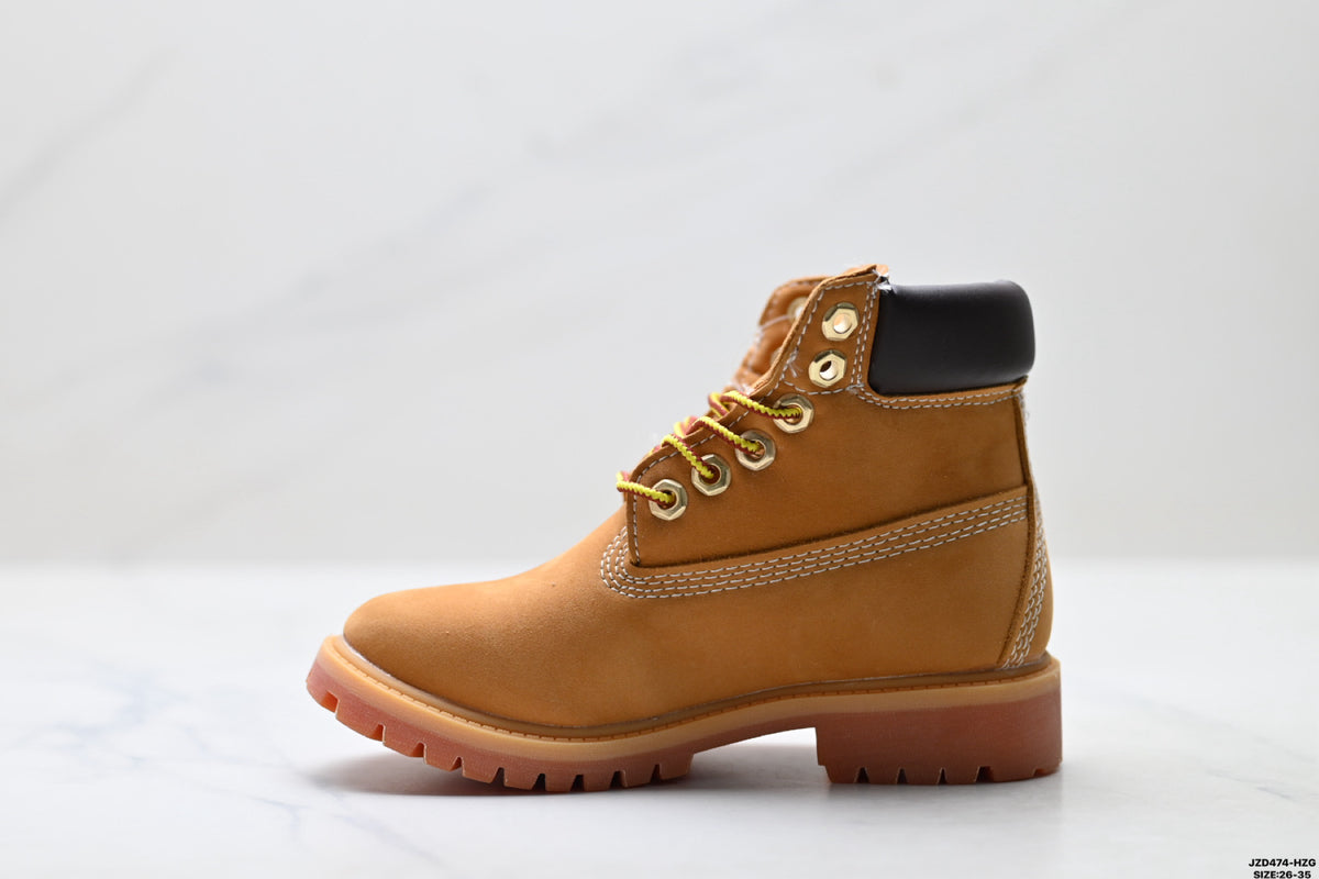 Timberland Wheat Kids Premium Leather Boot - detail image 3