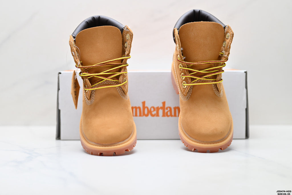 Timberland Wheat Kids Premium Leather Boot - detail image 7