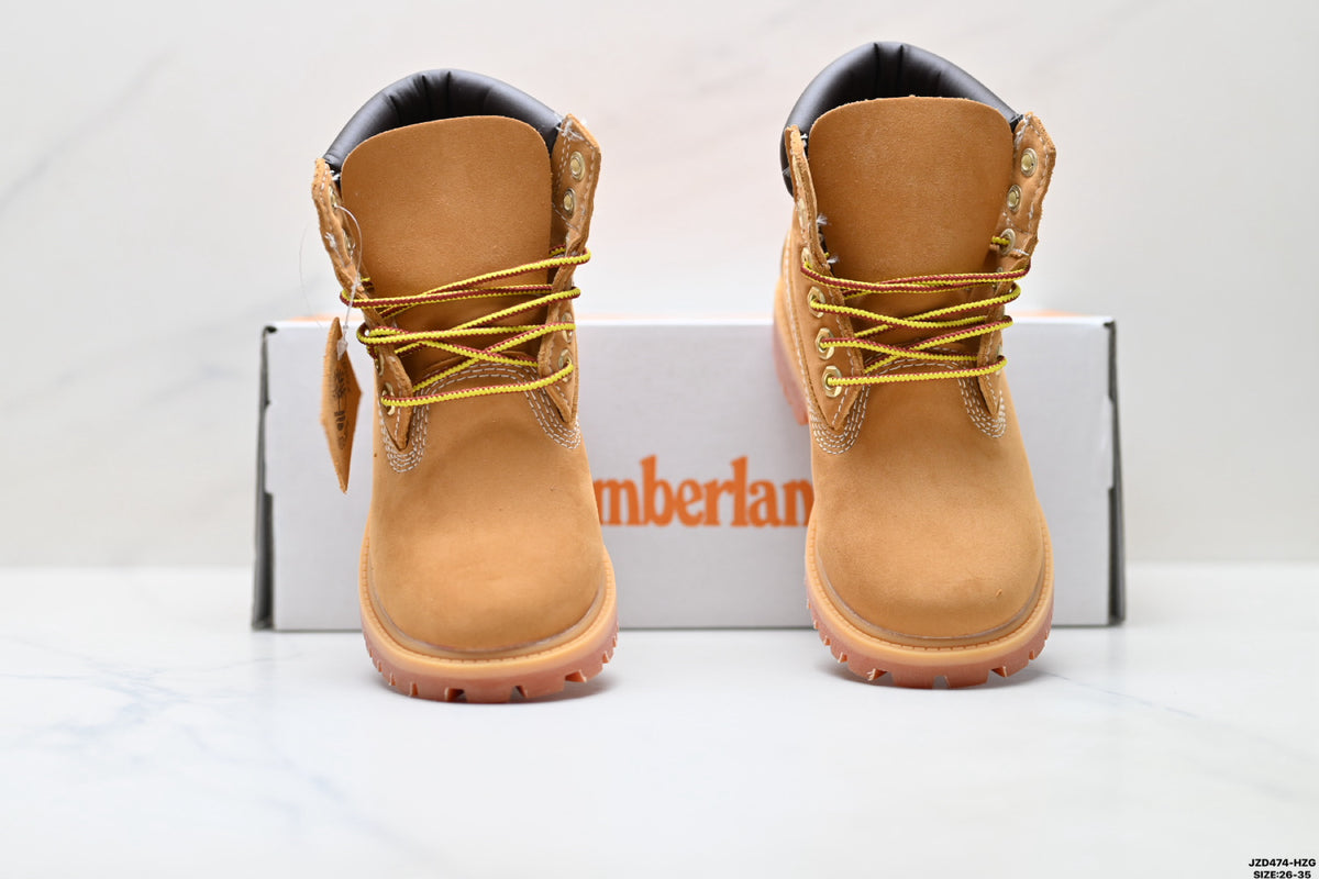 Timberland Wheat Kids Premium Leather Boot - detail image 7