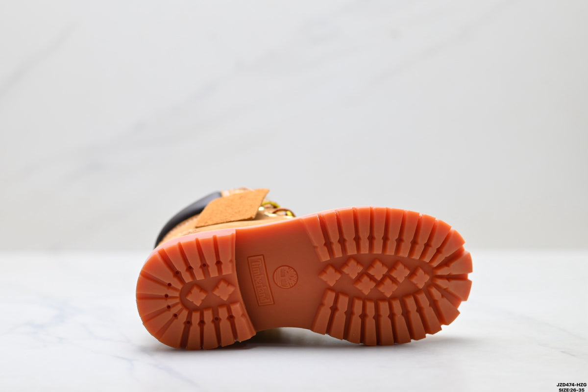 Timberland Wheat Kids Premium Leather Boot - detail image 9
