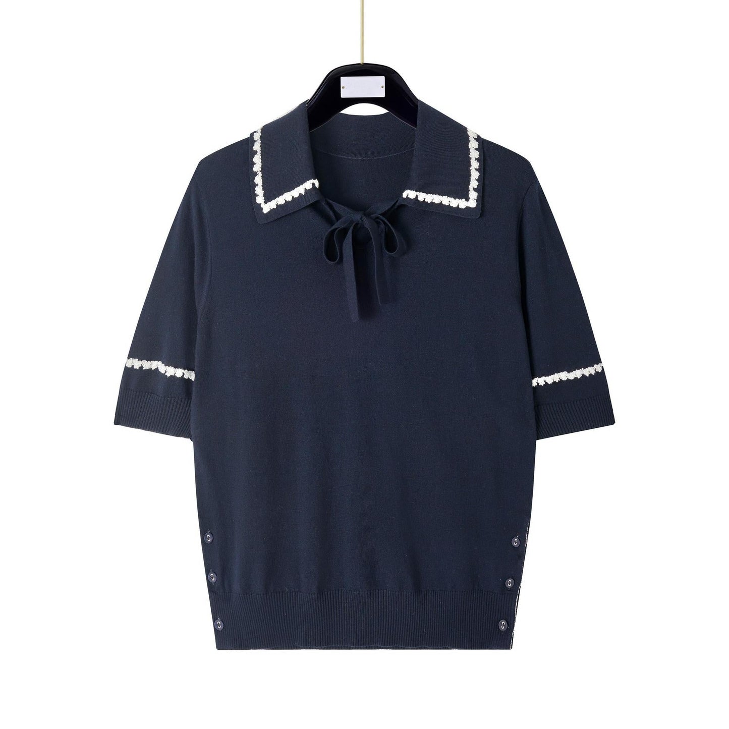 Puppy V-neck short sleeves（副本） THOM TREND