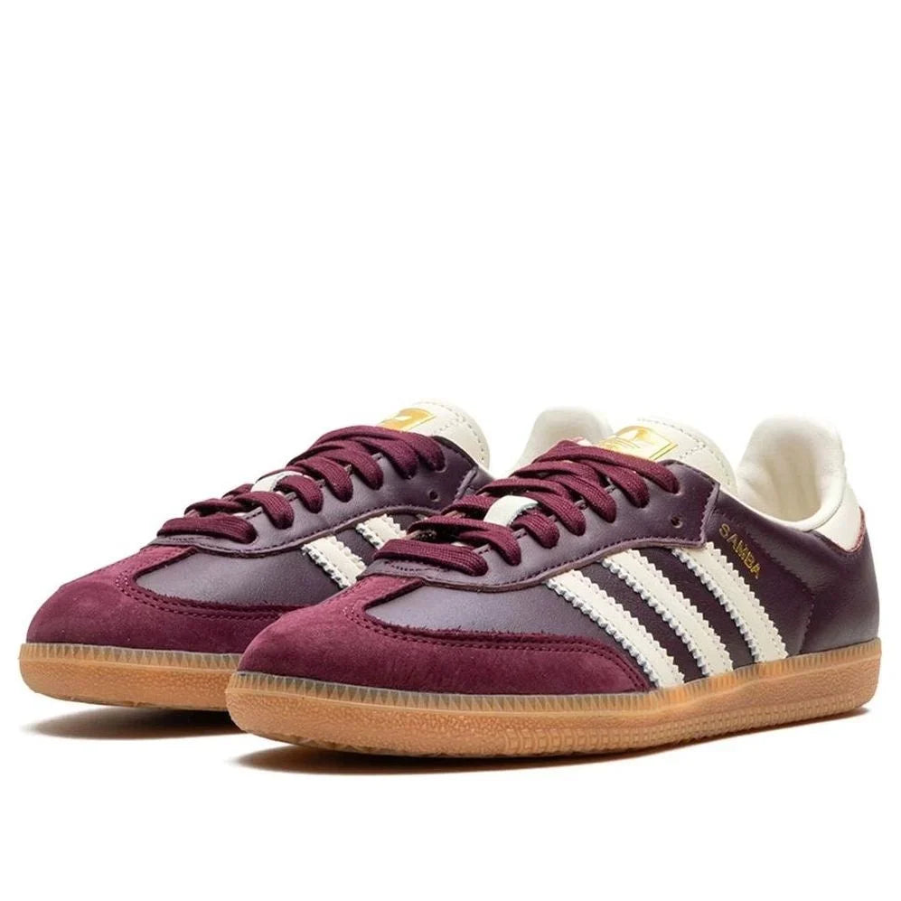 adidas Samba OG Maroon Unisex Sneakers detail view 2