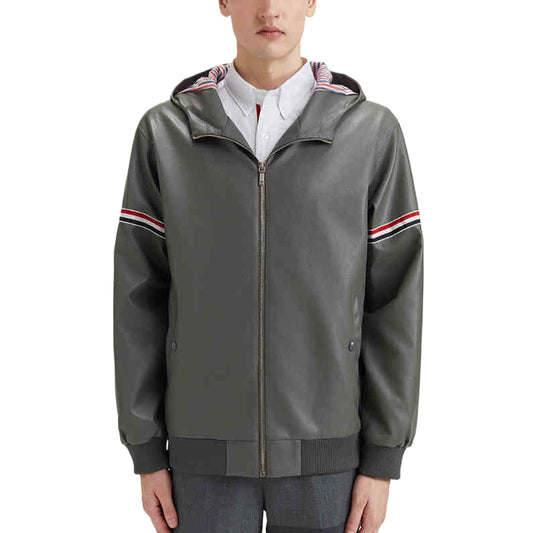 2025SS Men Leather jacket THOM TREND