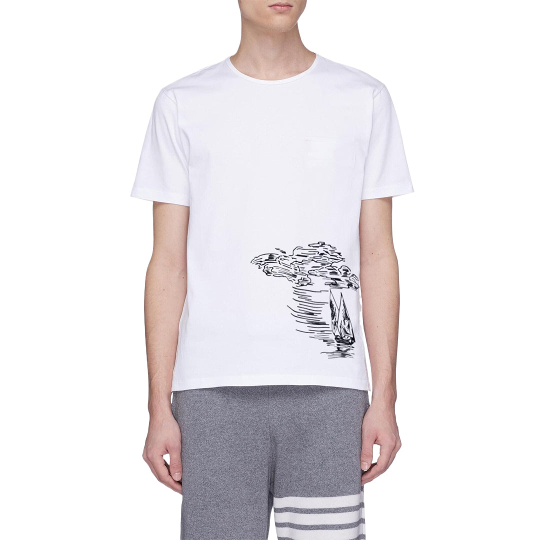 Men Printing T-shirts THOM TREND