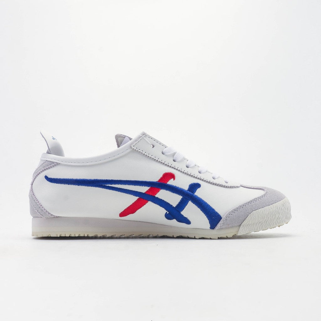 Onitsuka Tiger MEXICO 66 Sneakers — White/Blue/Red (Multi-Color)