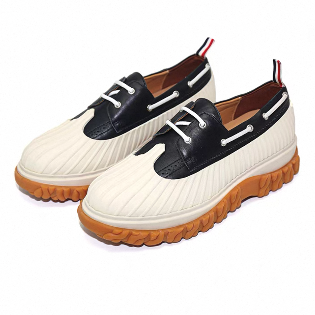 Men's Oxford Height Increasing Leather Shoes THOM TREND