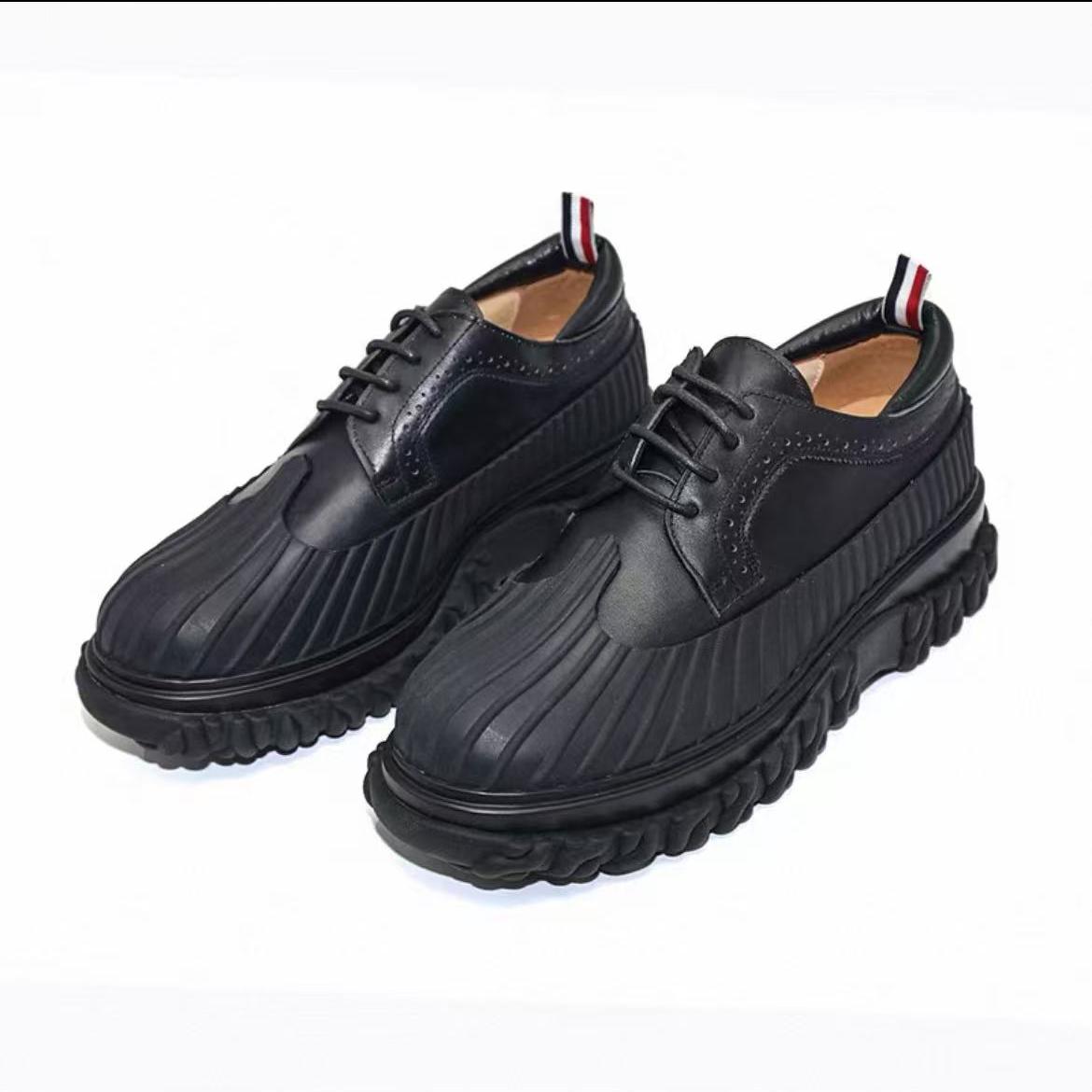 Men's Oxford Height Increasing Leather Shoes THOM TREND