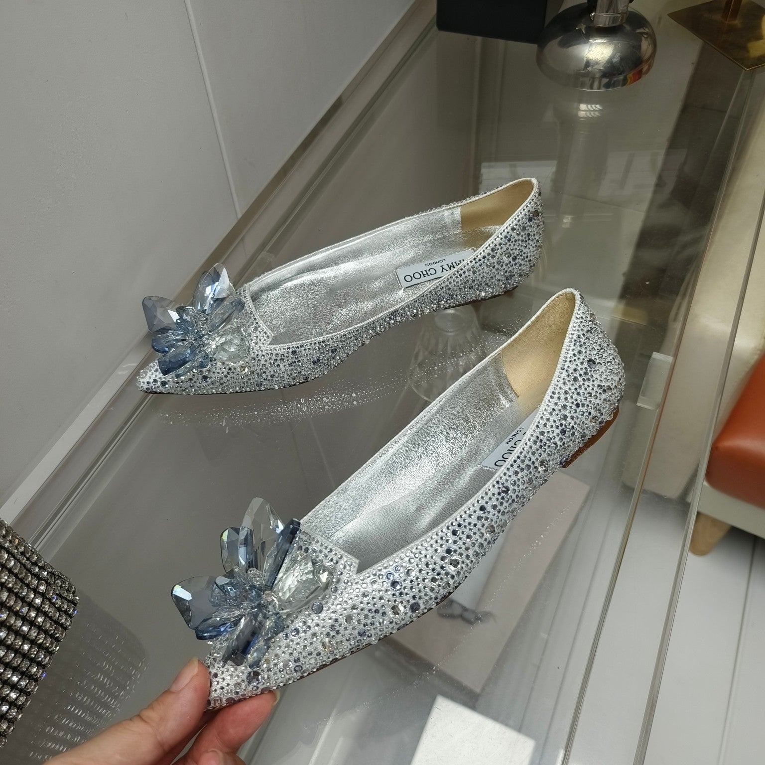 Flat Crystal Shoes THOM TREND