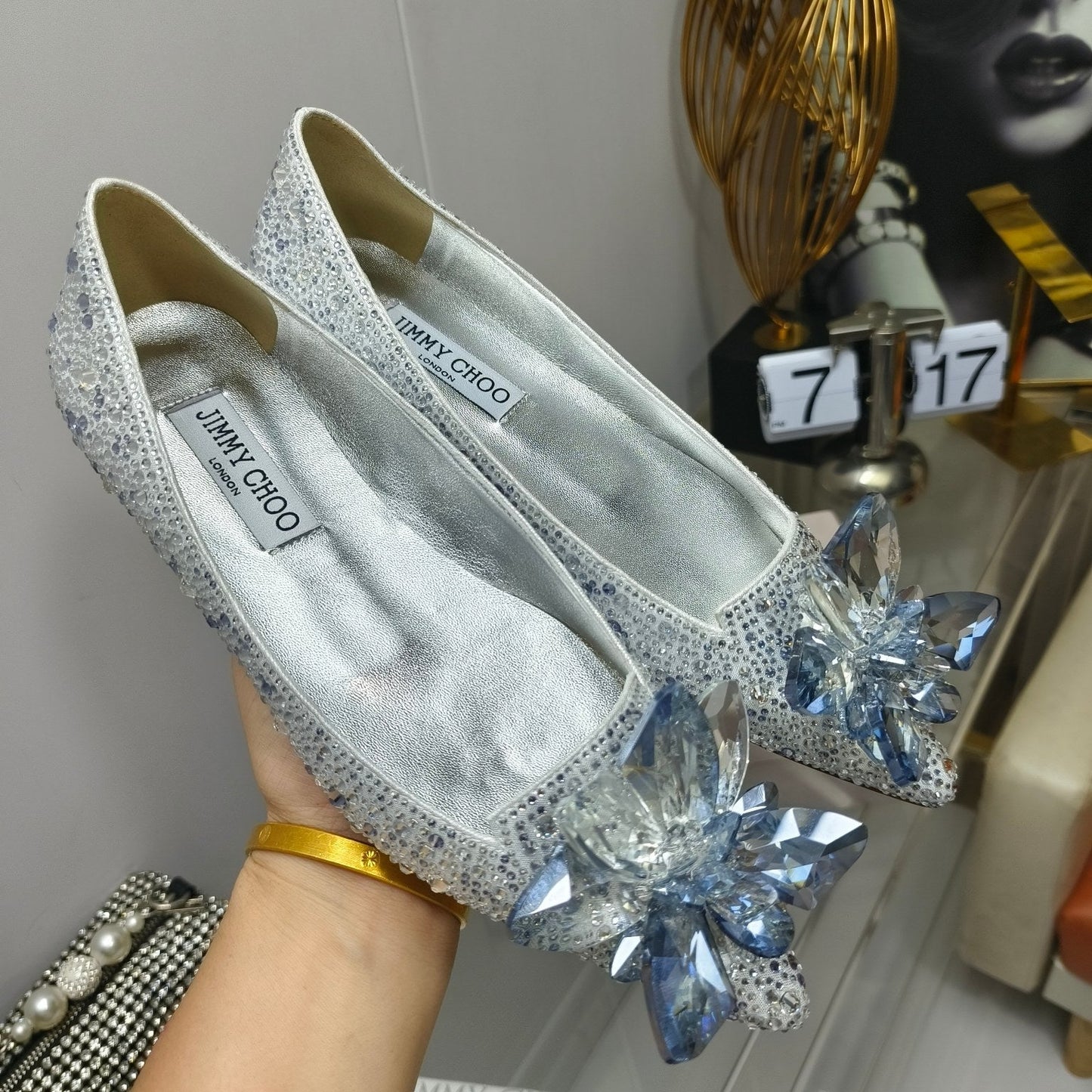 Flat Crystal Shoes THOM TREND