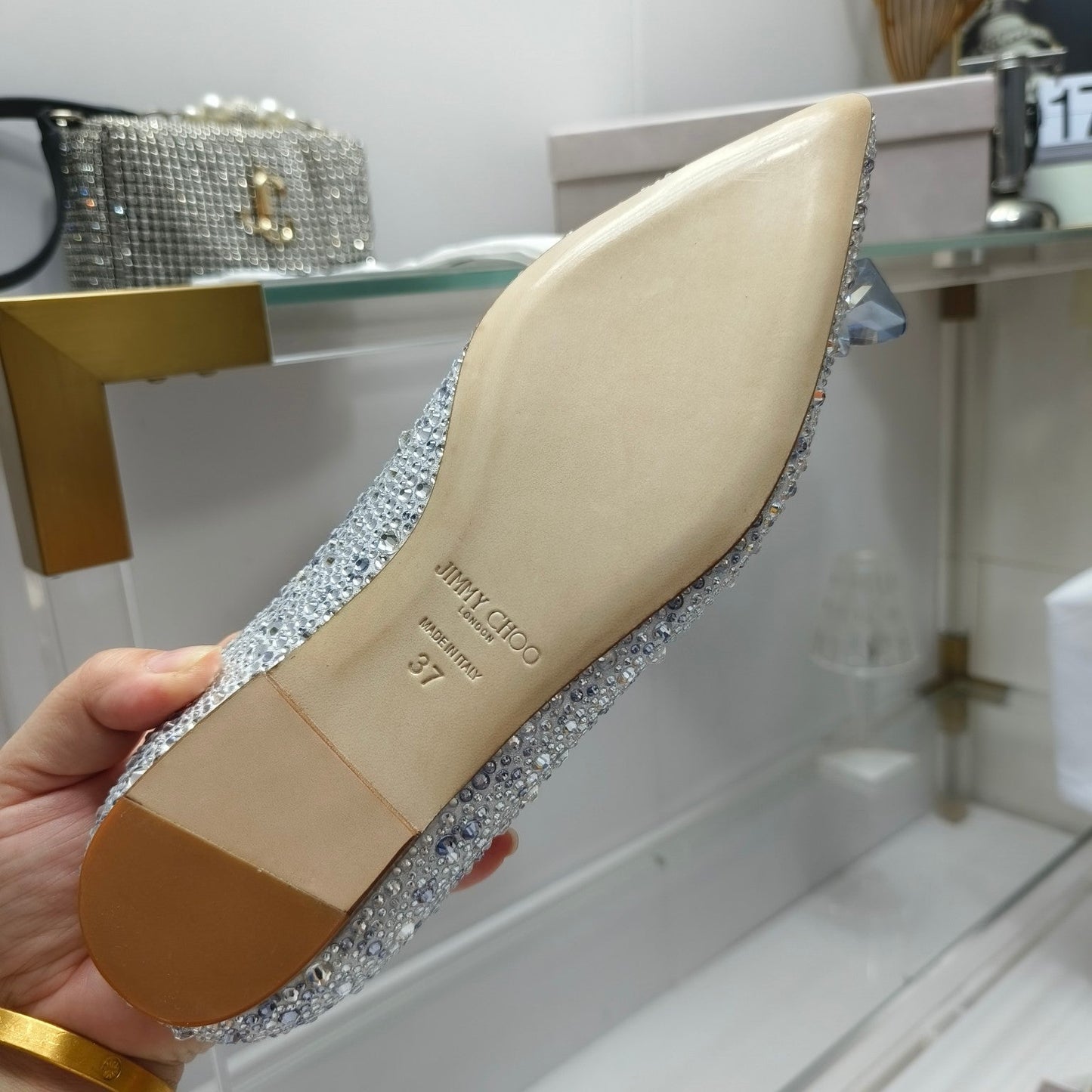 Flat Crystal Shoes THOM TREND