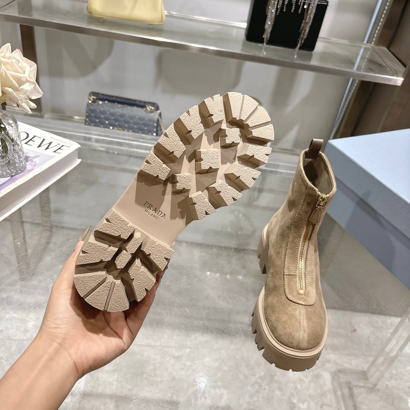 Zippered Women's Boots THOM TREND