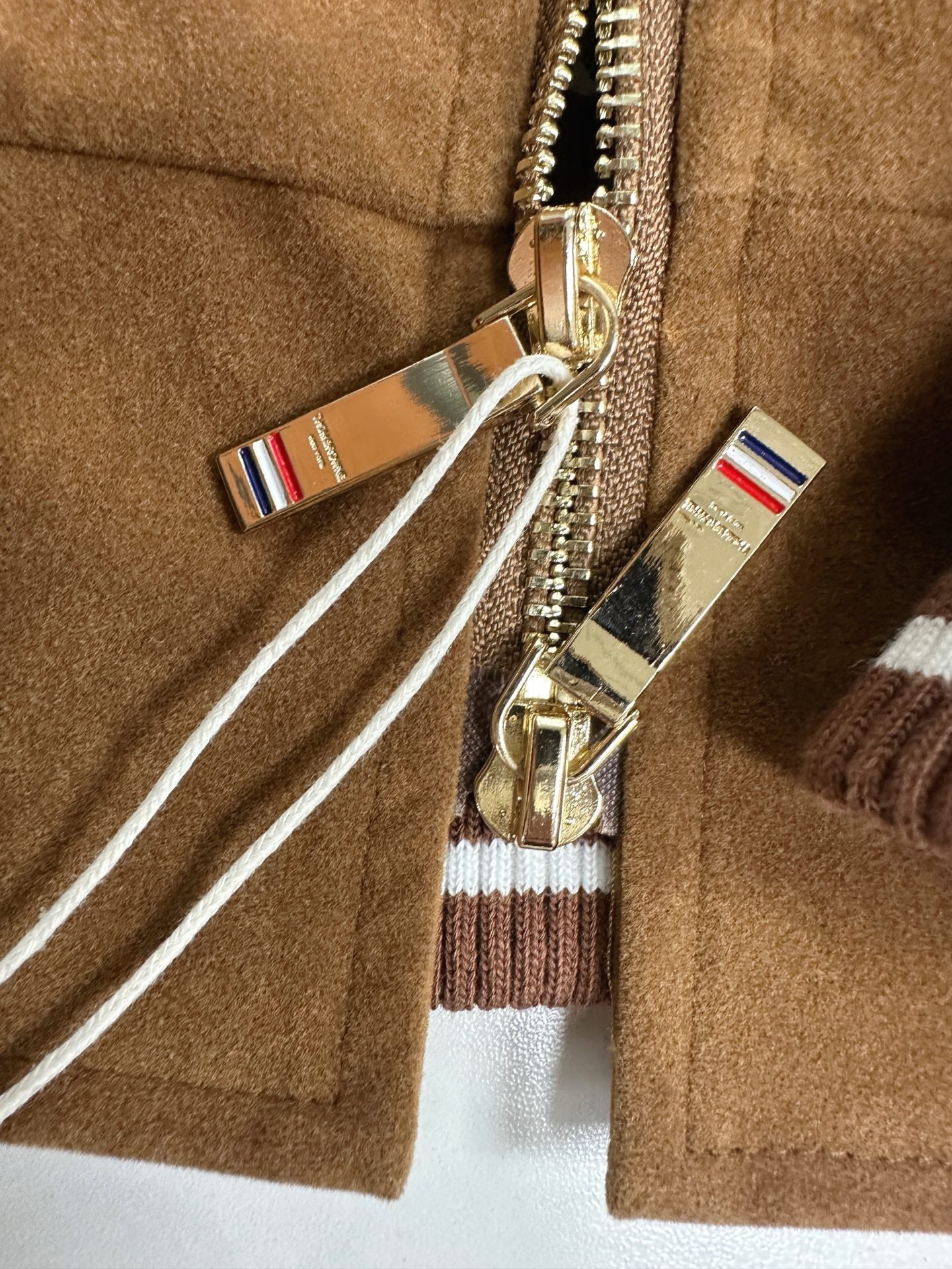 2025 ss Men's suede jacket THOM TREND