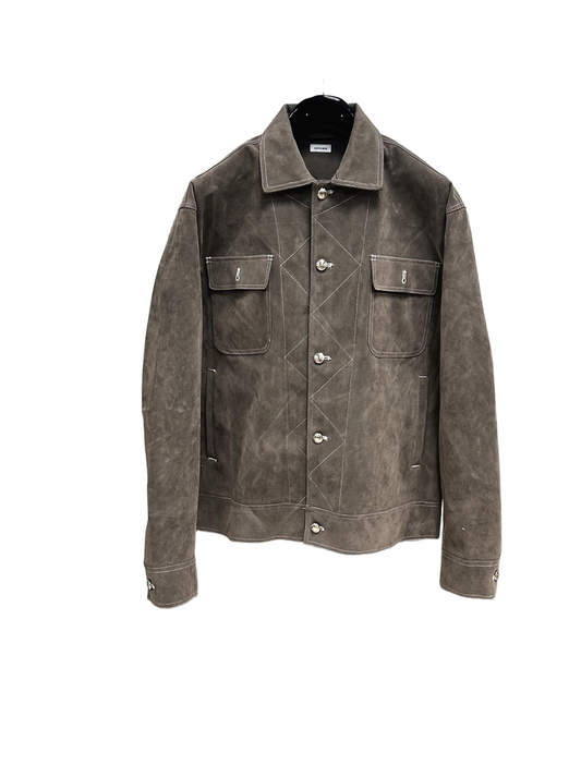 2025 ss Men's workwear suede jacket THOM TREND